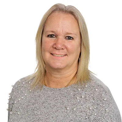 Katarina Birknäs, instruktör på Landvetter Halkbana